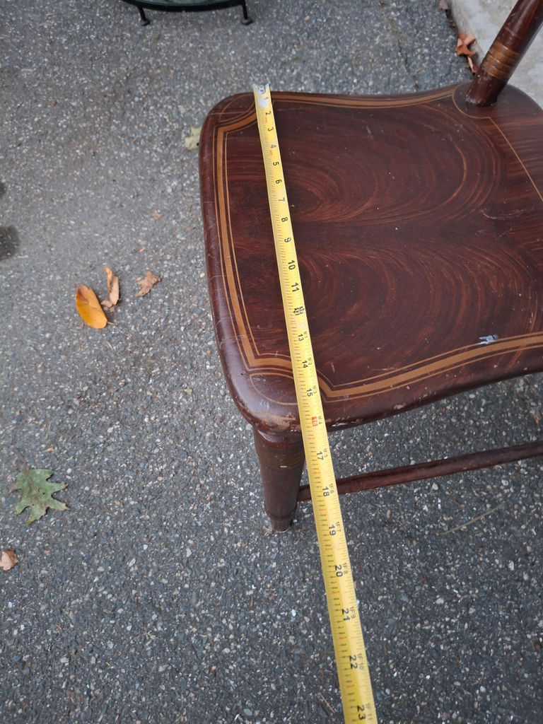 Wooden Decorative Side Chair - image 7 of 7