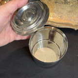 Metal Storage Tins and Decorative Serving Tray Marked Palak - thumbnail 14 of 18