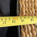 Oval Wicker Framed Wall Mirror - thumbnail 3 of 4