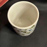 Ceramic Butterfly Container, Bee Habitat, and Decorative Blue Bird - thumbnail 3 of 12