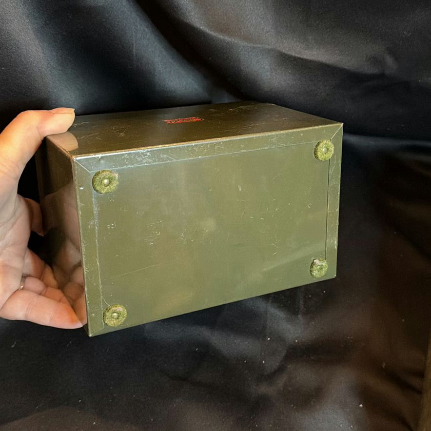 Three Vintage Metal Storage Boxes - image 18 of 20