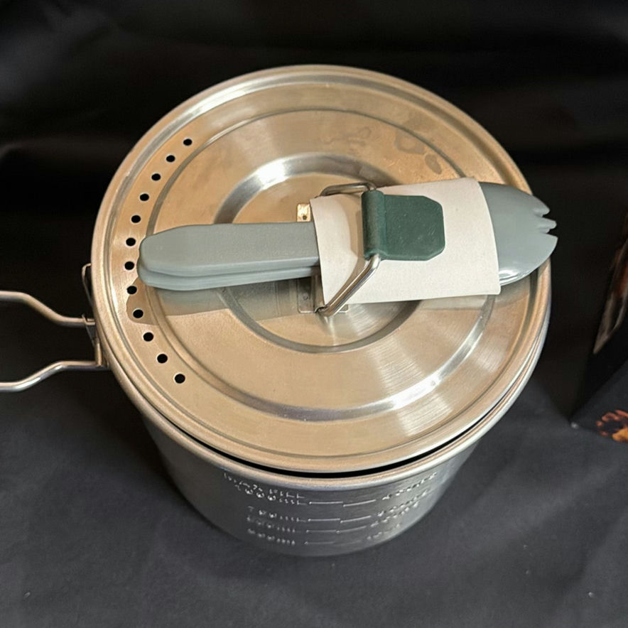 Into the Wild - Stanley Stainless Steel Cook Pot Set and Rolling Grill Basket Set - image 3 of 8