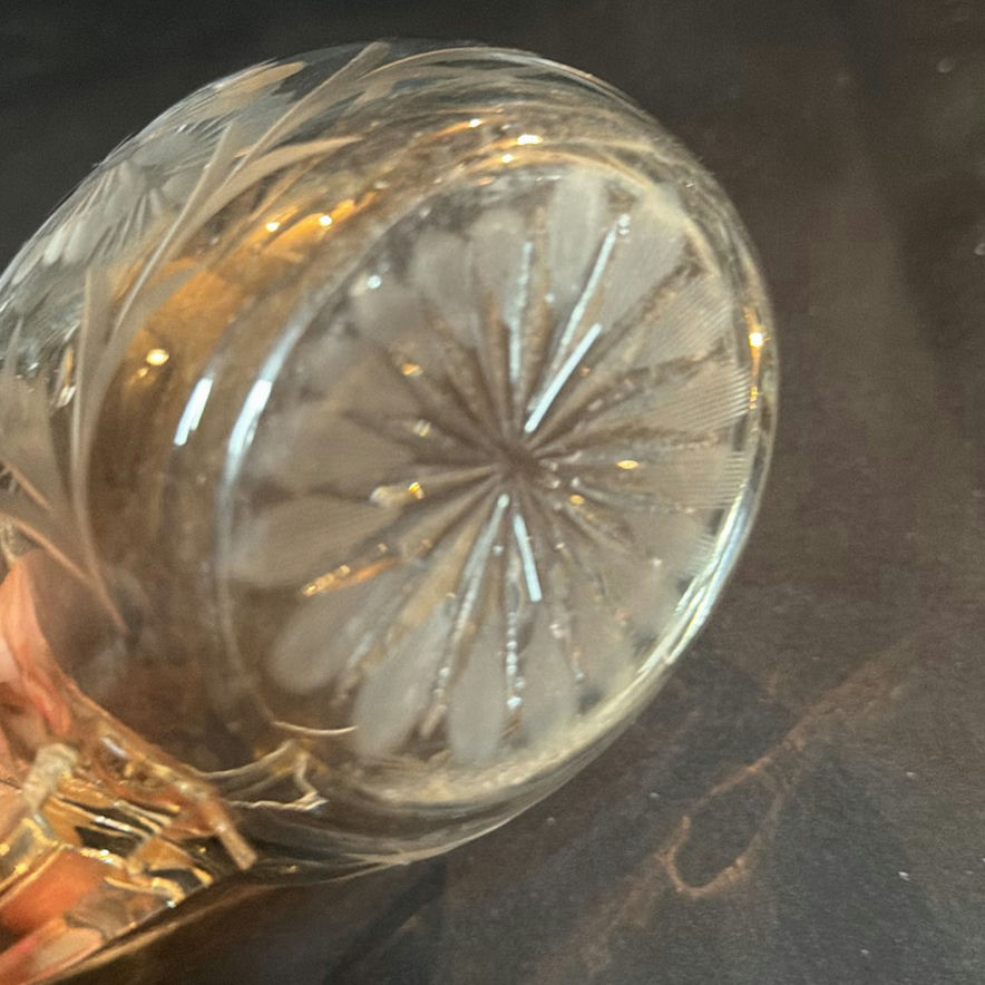 Vintage Clear Etched Glass Pitcher and Various Serving Pieces - image 17 of 17