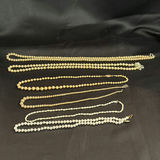 Collection of Faux Pearl Necklaces - One Stamped 14K Clasp - thumbnail 1 of 7