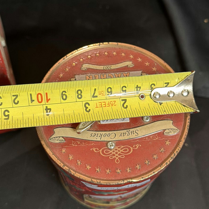 Vintage Metal Shoe Shine Bank and Lambertz Cookie Tin - image 15 of 15