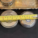 Metal Storage Tins and Decorative Serving Tray Marked Palak - thumbnail 6 of 18