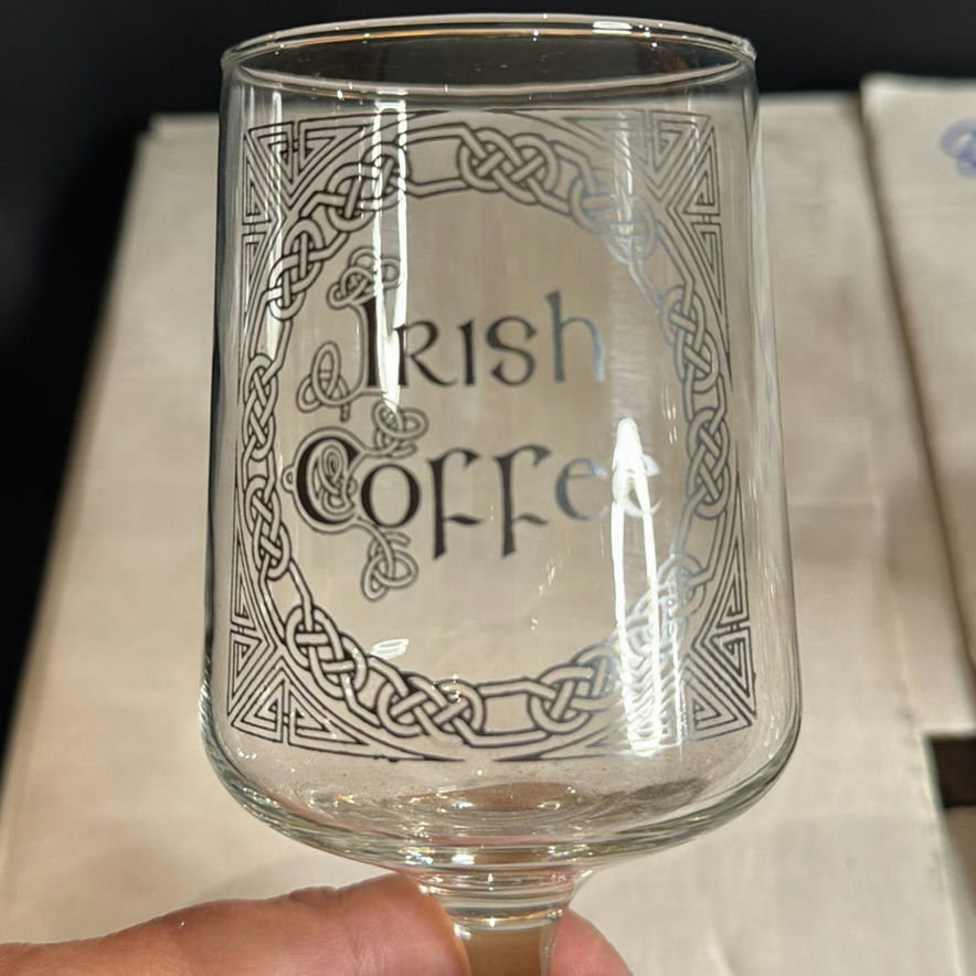 Irish Coffee Glasses - Two Styles Lot of 8 Glasses Total - image 2 of 6