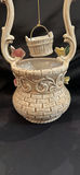 Capodimonte Ceramic Floral Basket Vase Italy - thumbnail 8 of 8
