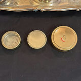 Metal Storage Tins and Decorative Serving Tray Marked Palak - thumbnail 2 of 18