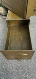 Vintage Industrial Metal Single Drawer File Cabinet (2) - thumbnail 4 of 8