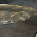 Vintage Clear Glass Cake Plate and Serving Tray Possibly Jeannette and Orrefors - thumbnail 5 of 10