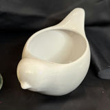 Pfaltzgraff Boot Planter and Dish with Additonal Bird Plant Pot - thumbnail 2 of 10