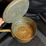 Vintage Metal Saucepan with Lid Appears to Be Copper - thumbnail 4 of 7