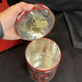 Vintage Metal Shoe Shine Bank and Lambertz Cookie Tin - thumbnail 8 of 15