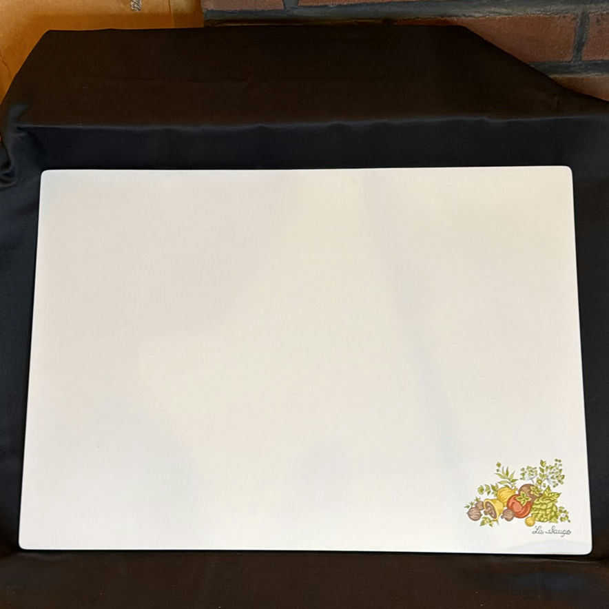 Vintage La Sauge Correlle Counter Saver Cutting Board - image 1 of 7
