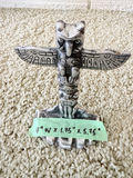 Quentin Harris '98  Art On Board, Native Doll & Wooden Totem Carving - thumbnail 9 of 12