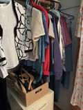 Assorted Women's Clothing and Dresses, Suitcase, Duffel Bags, Cabinet - thumbnail 9 of 20