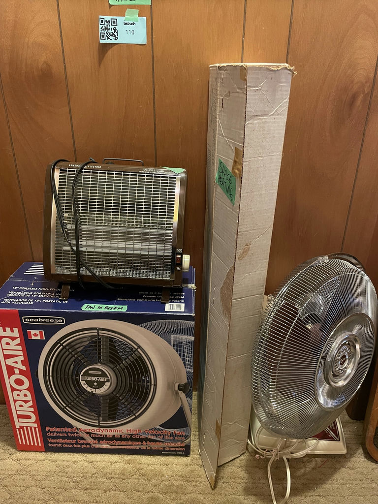 Portable Electric Heaters and Fans - image 1 of 12