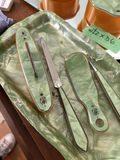 Vintage Vanity Set with Mirror Tray, Containers, Grooming Tools, and Assorted Soaps - thumbnail 4 of 13