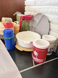 Vintage Salter Kitchen Scale and Assorted Kitchen Food Saver Containers - thumbnail 5 of 9