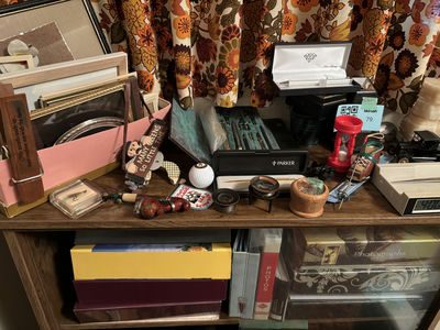 Assorted Collectibles, Photo Albums, Desk Accessories, and Decorative Items - Image 1 of 8