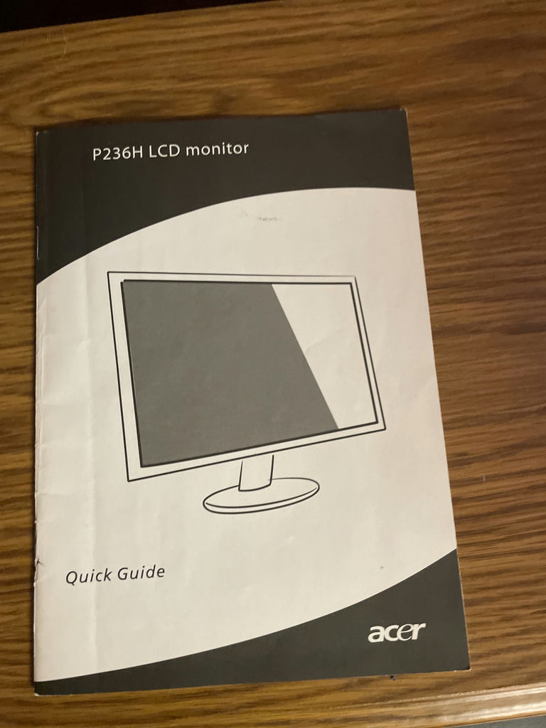 Acer P236H 23-Inch Monitor, Keyboard, Webcam, DVD Writer & more - image 2 of 24