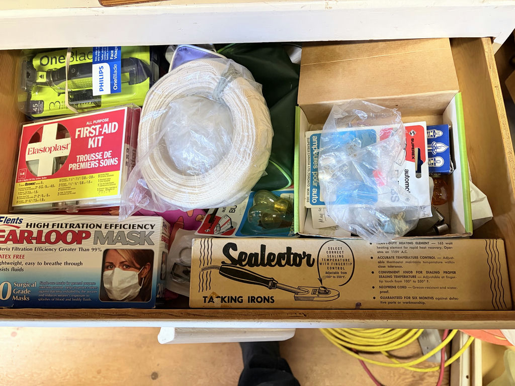 Assorted Workshop Tools, Hardware, and Craft Supplies - image 3 of 12