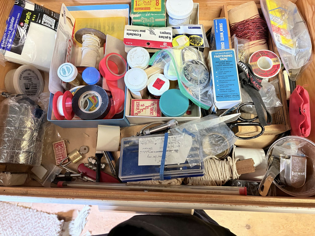 Assorted Workshop Tools, Hardware, and Craft Supplies - image 2 of 12