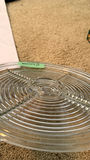 MCM Glass Serving Tray, Shrimp Cocktail Glasses, and Metal Rack with Glass Dishes - thumbnail 7 of 8