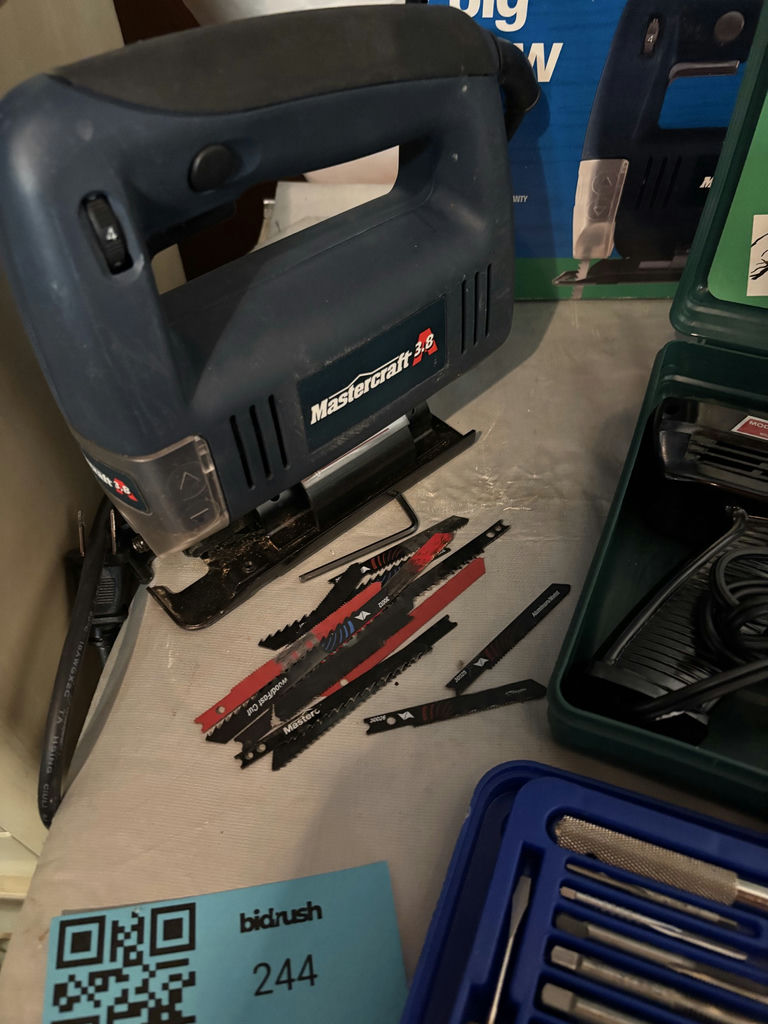 Mastercraft Jig Saw, Weller Soldering Kit, and Blue-Point Tap and Die Set - image 4 of 8