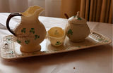 Belleek Irish Fine China - Shamrock Cream & Sugar Set - thumbnail 1 of 19