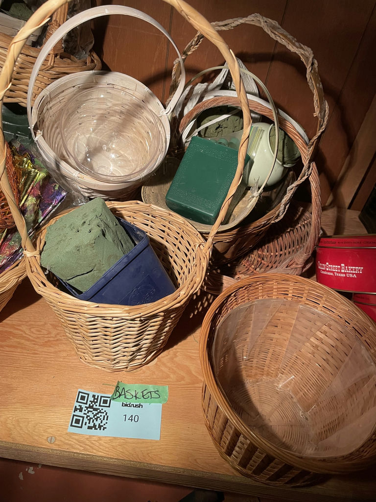 Assorted Wicker Baskets - image 3 of 8