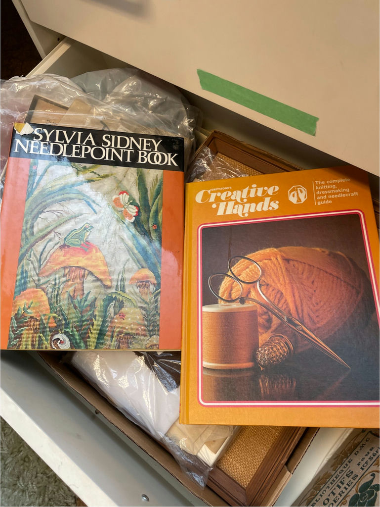 Sewing Patterns, Fabric Scraps, and Sewing Supplies - image 8 of 12