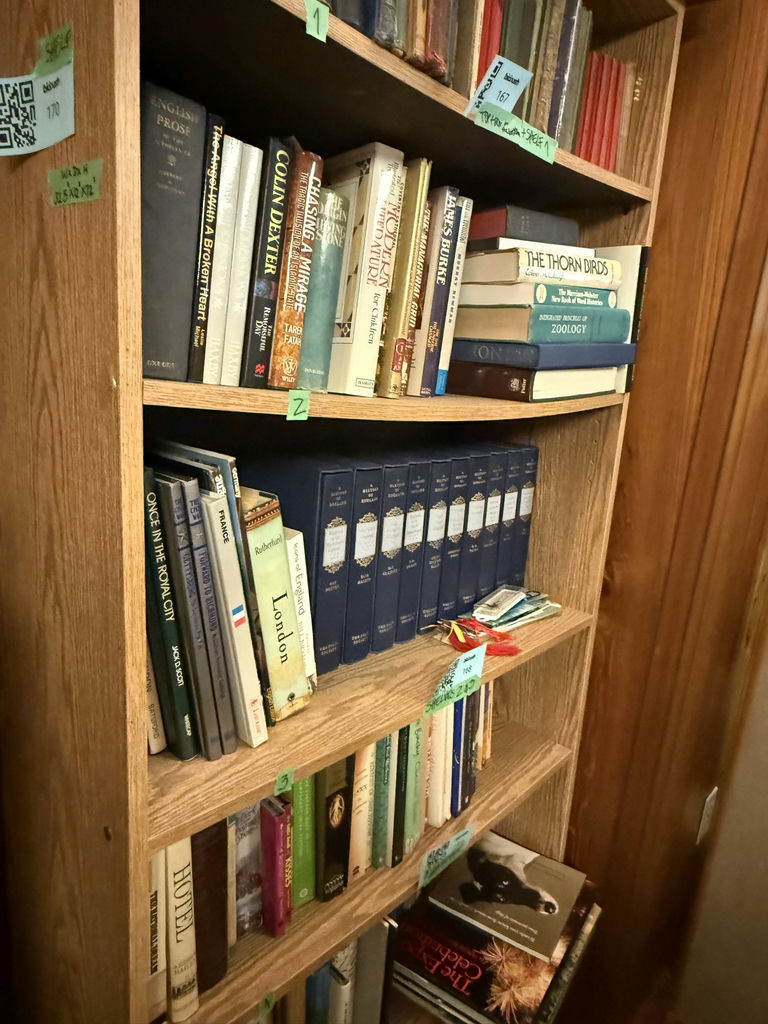 Wood Veneer Six-Shelf Bookcase ONLY - image 4 of 4