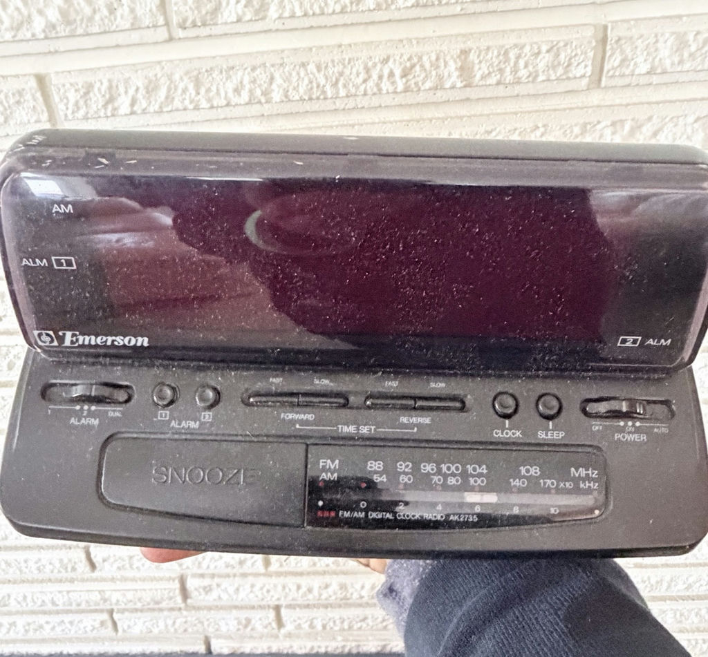 Panasonic Cordless Phones, Emerson Clock Radio, and Sharp Boombox Stereo System - image 2 of 7