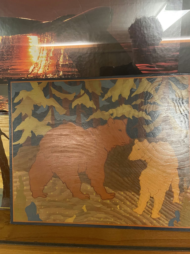 Framed Landscape Print and Wildlife Wall Art - image 7 of 9
