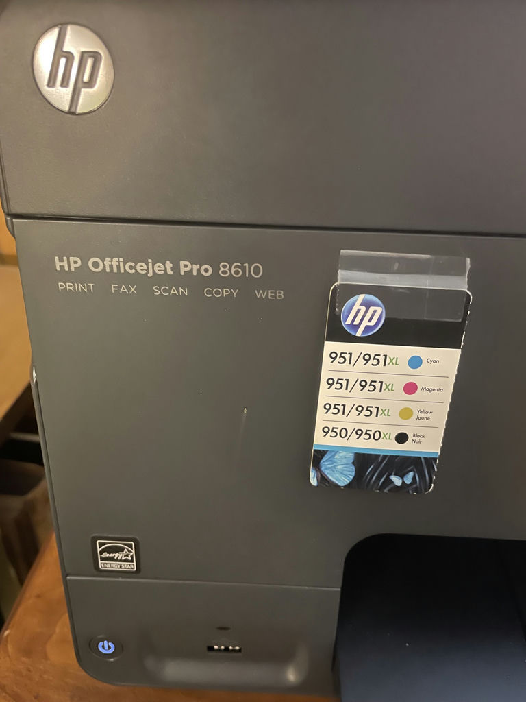 HP Officejet Pro 8610 All-in-One Printer with Box and Software Disc - image 2 of 8