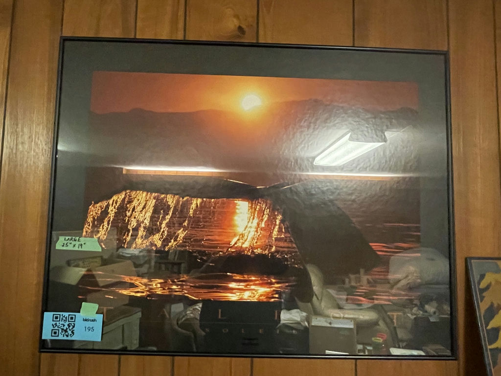 Framed Landscape Print and Wildlife Wall Art - image 3 of 9