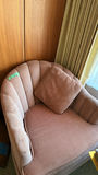 Upholstered Armchair with Matching Pillow - thumbnail 1 of 8