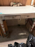 Vintage Work Table with Drawers - thumbnail 2 of 4