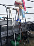 Assorted Yard and Cleaning Tools with Hoses and Garden Supplies - thumbnail 3 of 6