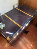 Vintage McBrine Strongbox Wooden Storage Trunk - thumbnail 15 of 16