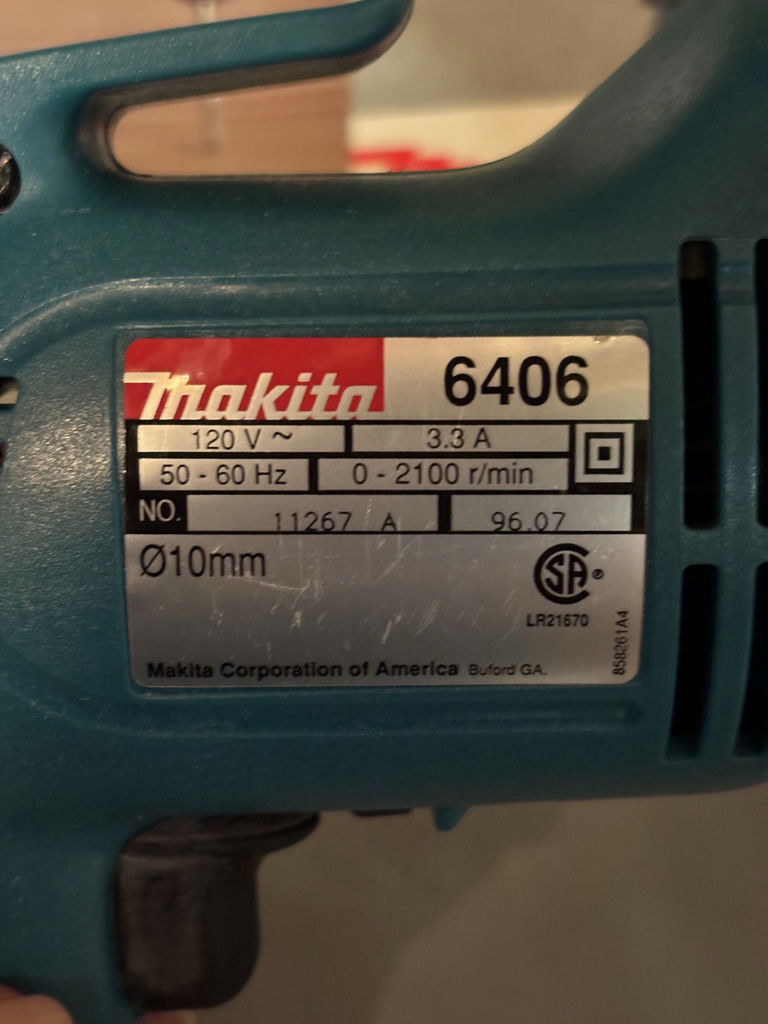 Drill Doctor Darex 500SP Drill Bit Sharpener, Makita 6406 Drill, and Socket Set - image 12 of 14