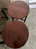 Vintage 1960s 3-Piece Nesting Mahogany Side Tables - thumbnail 2 of 10