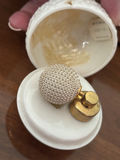 Decorative Figurines, Glass Frame, Ceramic Swan, and Crochet Item - thumbnail 14 of 15