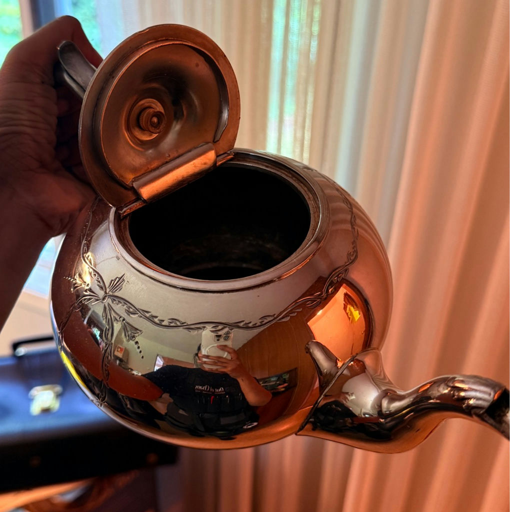 Silver Plated & Stainless Steel Serving Trays, Tea Set, and Serving Pieces - image 22 of 23