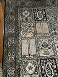 Wooden Three-Drawer Chest, Half-Moon Side Table & Area Rug - thumbnail 12 of 16