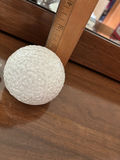 Decorative Figurines, Glass Frame, Ceramic Swan, and Crochet Item - thumbnail 13 of 15