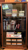 Wood Stereo Cabinet with Glass Doors - thumbnail 1 of 8