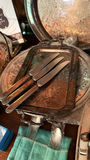 Silver Plated & Stainless Steel Serving Trays, Tea Set, and Serving Pieces - thumbnail 3 of 23